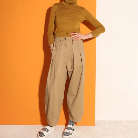 L.F. Markey Jenkin trouser in camel - Picture 6 of 6